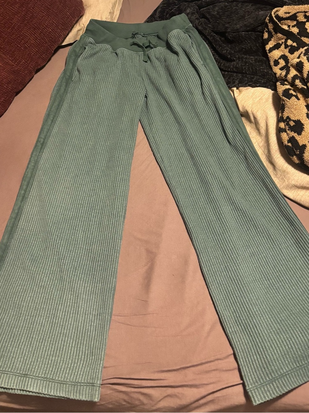 Aerie waffle pant